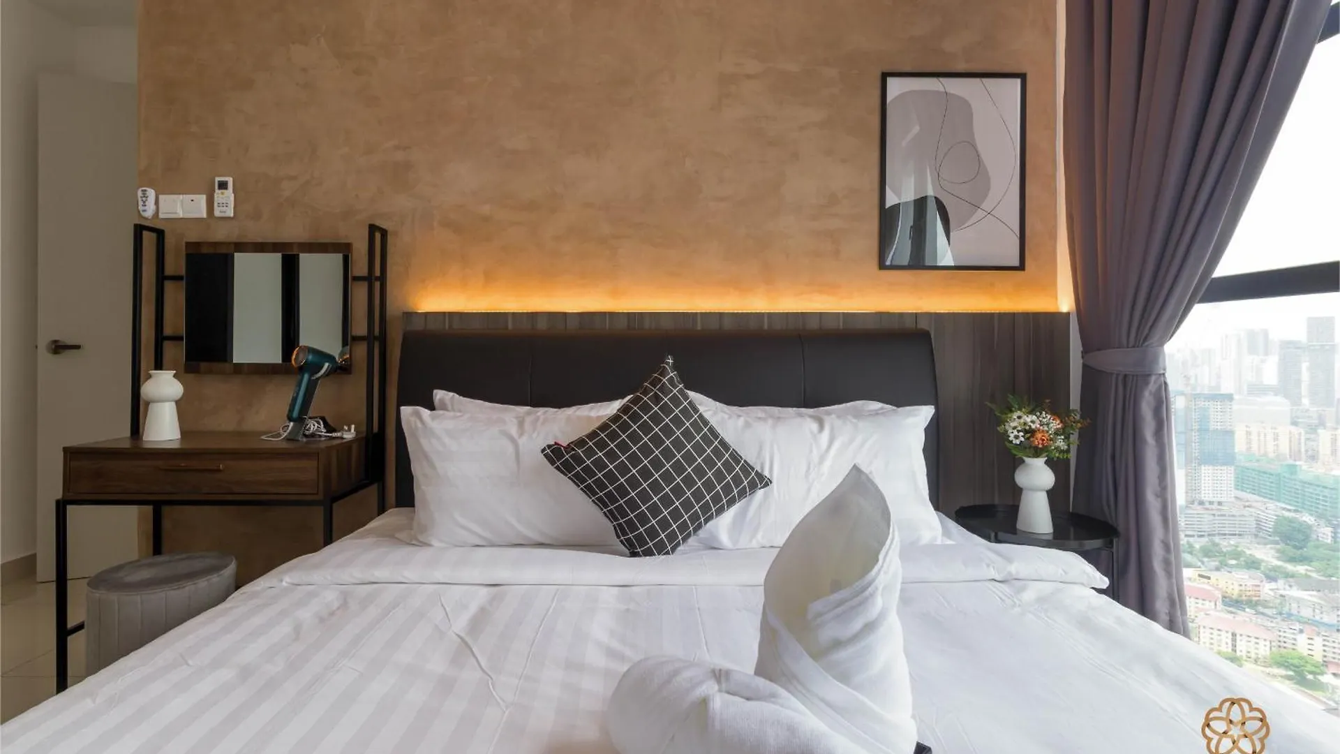 דירה Trion One Suites Kuala Lumpur By Five Senses