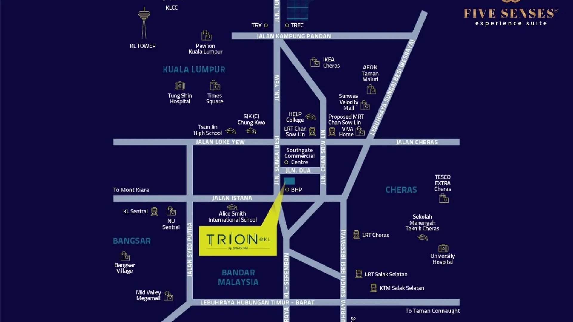 Trion One Suites Kuala Lumpur By Five Senses 0*,